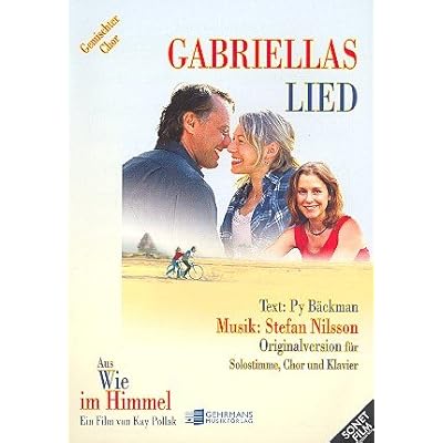 Read Noten Gabriellas Lied Aus Wie Im Himmel Pdf Alvinhugo