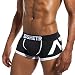 Produktbild Fulltime® Breathable Mens Underwear, Mode Sexy Männer Unterwäsche Men's Soft Briefs Boxer Briefs Shorts Unterwäsche Hose Sexy Underwear Stretch Breathable (Schwarz, XXL)