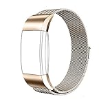 Special material: Premium breathable sports stainless steel woven mesh with top electroplating,the color wouldn't fade up. Trimmed smooth band edge would not hurt you wrist or scratch your cloth accidentally