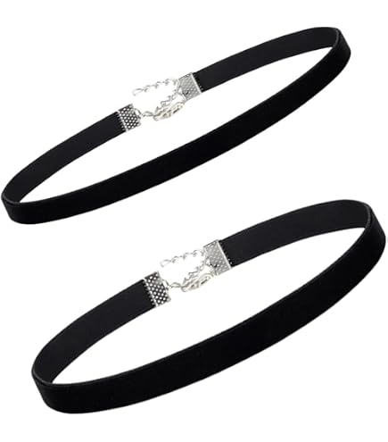 Collana Girocollo In Velluto Nero Con Ciondolo Cuore Di Cristallo – Gotica E Vintage Per Donna