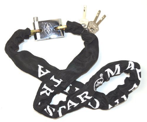 Preisvergleich Produktbild Kettenschloss massives Panzerkettenschloss Vorhängeschloss Fahrradschloss