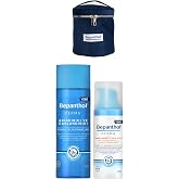 Bepanthol Derma Y&uuml;z Temizleme Jeli 200ml + SPF 25 G&uuml;neş Koruyuculu Y&uuml;z Bakım Kremi 50ml + Kadife &Ccedil;anta Hediye