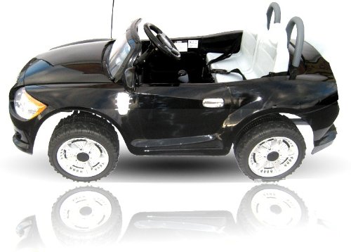 Kinder Elektroauto 2-Sitzer B15 mit 2 x 45 Watt Motor EXTRA GROß Elektro Kinderauto Kinderfahrzeug (schwarz)