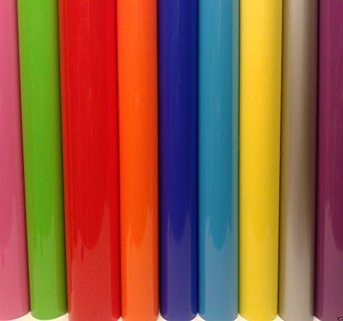 Zoom Trading UK 5M Roll Or A4 Sht Sticky Back Plastic Self Adhesive Vinyl Sign Making Quality 5 Metre x 300mm Primrose