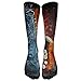 Produktbild fghjdfcnfd Water and Fire Saxophone Women & Men Knee High Socks Baseball Athletic Tube Long Stockings