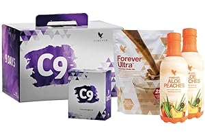 ALOE VERA - POINT FUERTEVENTURA Forever Living C9 Aloe Peaches Gel & Chocolate - Natural Weight Loss (New Stock)