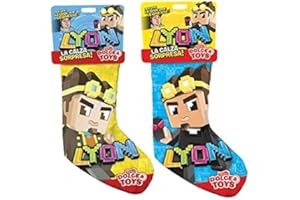 Zeus Party Calza della Befana di Lyon per Veri Leoni e Vere Leonesse Calzettone della Befana con Dolci e Fantastica Sorpresa