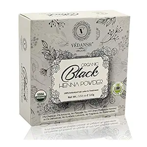 Vedansh Herb Mix Natural Henna Hair Color 100GM (Black)