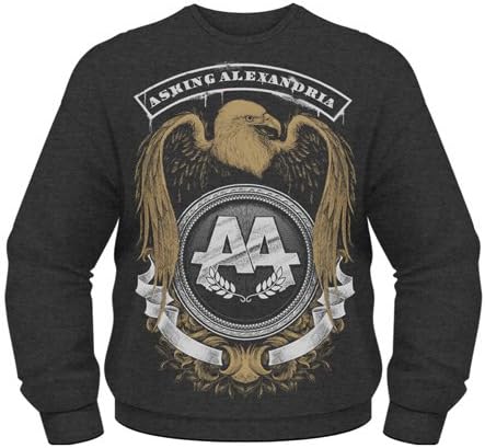 Asking Alexandria Eagle Sweatshirt Anthracite mixed XL