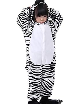 Cliont Bambini Animal Tutina Zebra Pigiama Kigurumi Natale Bambino Sleepwear costume cosplay anime