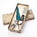 Produktbild Aolvo Feather Quill, Brunnen Dip Pen Set, Tinte, Halterung und mit antikem Calligraphy mit Marmor-Geschenkset mit, ozeanblau, Einheitsgröße