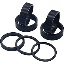 Kit Sterzo Semi-Integrato M-WAVE Zs44/56 C Per Bici - Nero Anodizzato - Foto 9