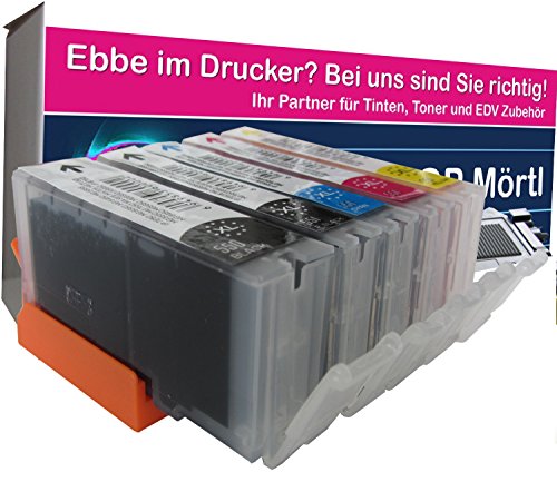 5 XL Sparset Tinten Patronen für Canon MX 725 925 , Canon Pixma MG 5450 5450s 5550 5650 6350 6450 6650 7150 7550 , Canon Pixma ip 7200 7250 8750 , Canon Pixma ix 6850 , sie bekommen komp. Patronen 1 x Canon PGI-550BK XL , 1 x Canon CLI-551BK XL , 1 x Canon CLI-551C XL , 1 x Canon CLI-551M XL , 1 x Canon CLI-551Y XL