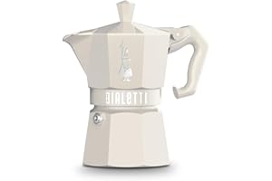 BIALETTI Cafetière Italienne 3 Tasses Crème - 0009059