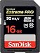 Produktbild SanDisk Extreme PRO 16 GB SDHC Speicherkarte bis zu 95 MB/Sek, Class 10, U3