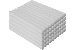 QILEMI Luftbefeuchter-Sticks 100 Stk Filter Ersatzdochte 10cm x 7mm Luftbefeuchter Sticks Befeuchter Filter Cotton Sticks Aroma Diffusor Nachfüllstäbchen Tragbar Geeignet für Schlafzimmer und Büro