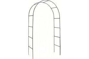 ATR Art to Real Arche de Jardin pour Plantes grimpantes,Pergola d'extérieur Décorations de Mariage pour cérémonie,Assemblage Gratuit en 2 Tailles,Arbre de Jardin Robuste en métal pour Ballons