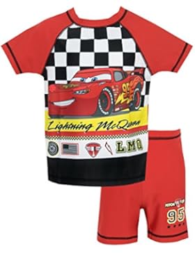 Disney Cars Jungen Lightning McQueen Zweiteiliger Badeanzug