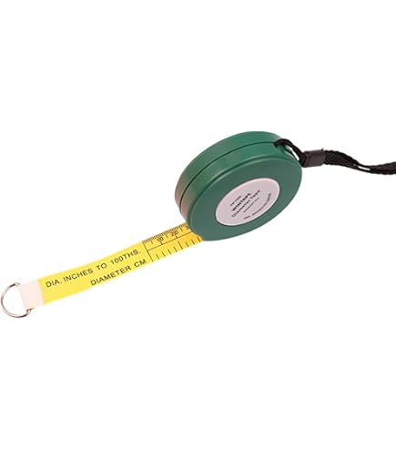 Metro A Nastro Per Diametri - Misura Circonferenza E Diametro Di Alberi E Tubi, Doppia Scala CM/Pollici