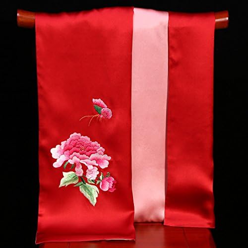 LLZHWSJ A Silk/Scarf/Woman/Pure Hand/Embroidery/Shawl/Silk Towel,D