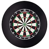 EXTRA BREITER RAND - 12 CM: Der Catchring ist 12 cm breit - keine Chance für Ausreißer. Wand und Boden vor den Dartspitzen geschützt. Perfektes Zubehör für die Dartscheibe!