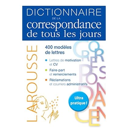 Dictionnaire de la correspondance de tous les jours