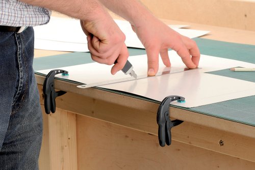 Wolfcraft Ergo-Federzwinge „FZH 30“, Spannweite 30 mm, 1 Stück, 3625000 - 4