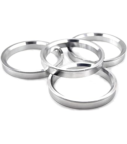 Anelli Di Centraggio Per Mozzo Auto MACHSWON - Lega Alluminio 66.6mm A 57.1mm, Set Da 4 - 10