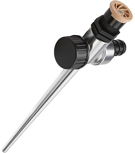Irrigatore Giardino Metallico LATERN - 360 Gradi Con Puntale Per Prato