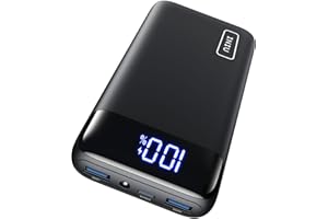 INIU Power Bank, 20000mAh Powerbank Szybkie Ladowanie USB C in & out, 22.5W PD 3.0 QC 4.0 Wyświetlacz LED Akumulator Telefon Kompatybilny z iPhone 16 15 14 13 12 Pro Max Samsung Google iPad Tablet etc