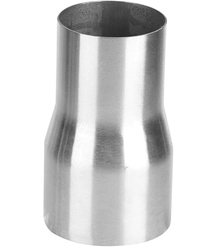 Edelstahl Reduzierung 55mm Auf 76mm - Adapter Für Auspuff Und Rohrverbindungen