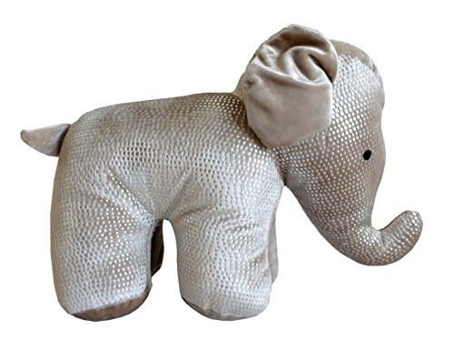 Schöner Türstopper Elefant in edel glänzendem Design Doorstopp Tür Stopper