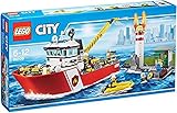 LEGO City 60109 - Feuerwehrschiff, Cooles Spielzeug f�r Kinder - LEGO