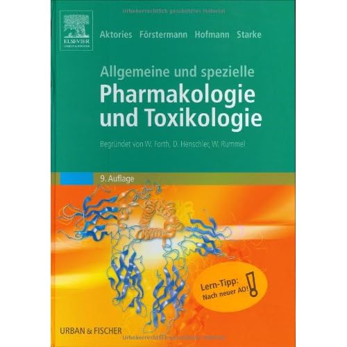Pdf Allgemeine Und Spezielle Pharmakologie Und Toxikologie Begrundet Von W Forth D Henschler W Rummel Kostenlos Download Sammlung Von Lehrbuchern 32