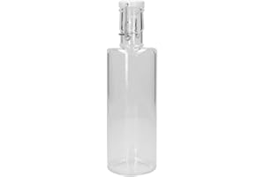 ROSE & TULIPANI MILANO Thun Rose & Tulipani - Bottiglia Colorlife in acrilico colorato da 1 litro, leggera e pratica per un uso quotidiano versatile, colore Trasparente