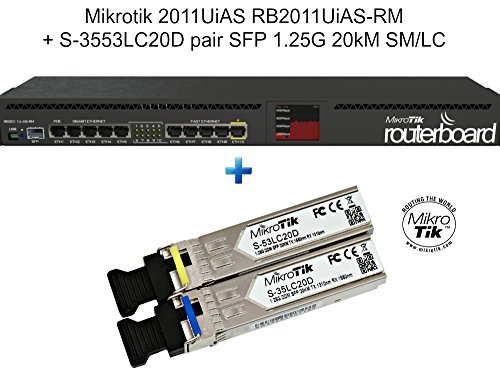 Preisvergleich Produktbild MikroTik RouterBOARD RB2011UiAS-RM - Router - GigE - an Rack montierbar