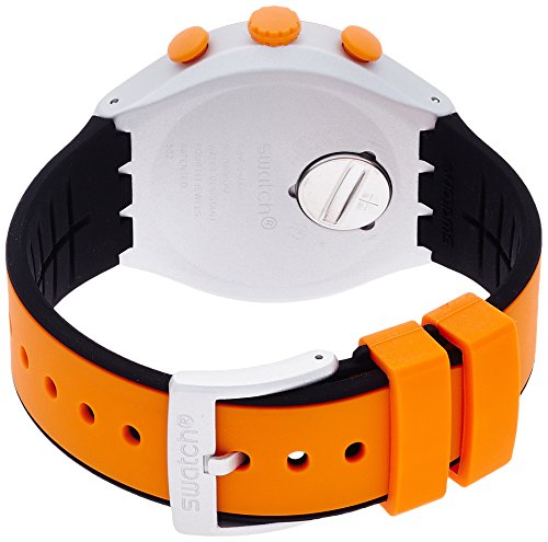 Swatch FEEL STRONG YYS4003 Gents Watch Chronograph Quartz Silicone