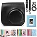 Price comparison product image CAIUL 7 in 1 Fujifilm Instax Mini 8 Camera Accessories Bundles (Black Mini 8 Case/ Mini Album/ Close-up Selfie Lens/ 4 Colors Close-up Lens/Wall Hang Frames/Film Frame/Film Stickers)