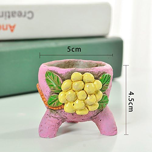 YQOOO Ceramic fleshy flower pot Flower succulent plant Thumb pot Mini Control Stone Pots