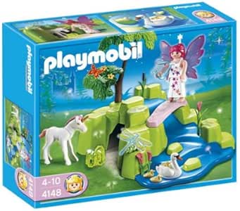 playmobil fairy unicorn garden