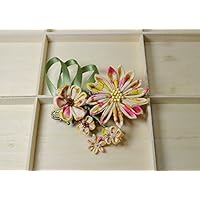 Kanzashi Blumen Haarspange Haarschmuck