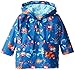 Hatley Baby Boys Infant Micro Scopic Creatures Raincoat, Blue, 12-18 Months