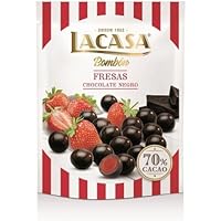 LACASA BOMBÓN - FRESAS RECUBIERTAS DE CHOCOLATE NEGRO ...