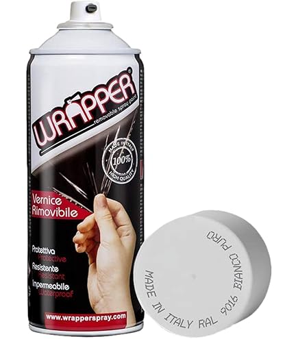 Vernice Spray Rimovibile Oro 4R | Pellicola Colorata | Facile Da Applicare