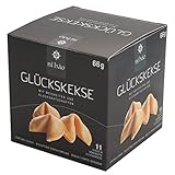 NI HAO Premium Glückskekse 11er Box einzeln in durchsichtiger Folie verpackt (Verschiedene Packungseinheiten)