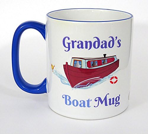 Wizthings Grandad's Narrow Boat Mug