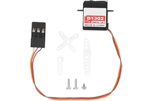 AIGEND Servo Digital, D1302 Tragbares Micro-Mini-Digital-Servo-Ersatzteilzubehör für Starrflügel-Flugzeugmodelle (JR-Stecker)