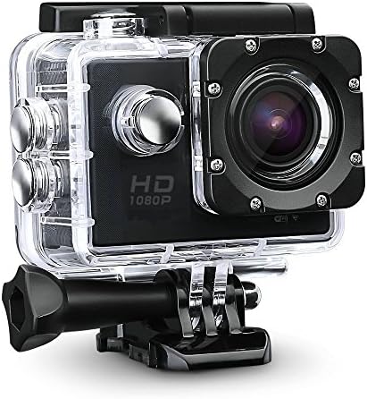 Waterproof Action Cam—HTKJ Wifi HD 1080P 12MP 30FPS 2.0'' Underwater DV Sports Camera Digital Cam Camcorder