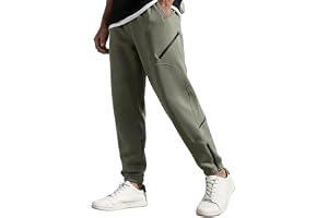 NOBERO Men's Oversized Travel Joggers | Loose Fit | Baggy Relaxed Fit Joggers for Travel