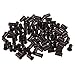 Beauty7 100pcs Copper Micro Link Tubes Rings 3.4mm Beads Lined for I Tip Hair Extension 15g